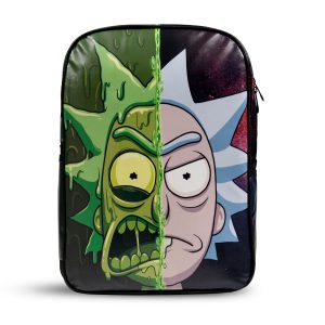 کیف کوله پشتی چرم سریال زیبای ریک و مورتی-Rick and Morty Back Pack