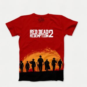 تیشرت با طرح زیبا از بازی رد دد ردمپشن 2-Red Dead Redemption 2