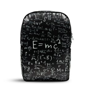 کوله پشتی چرم E=MC2-کوله انیشتین-کوله ریاضی